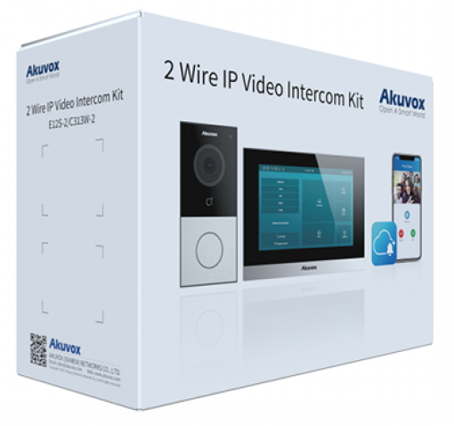 Akuvox 2 Wire Intercom Kit Configuration