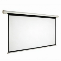120 Inch SCREENPRO Tab-tensioned Motorized Screen-Matte White sm