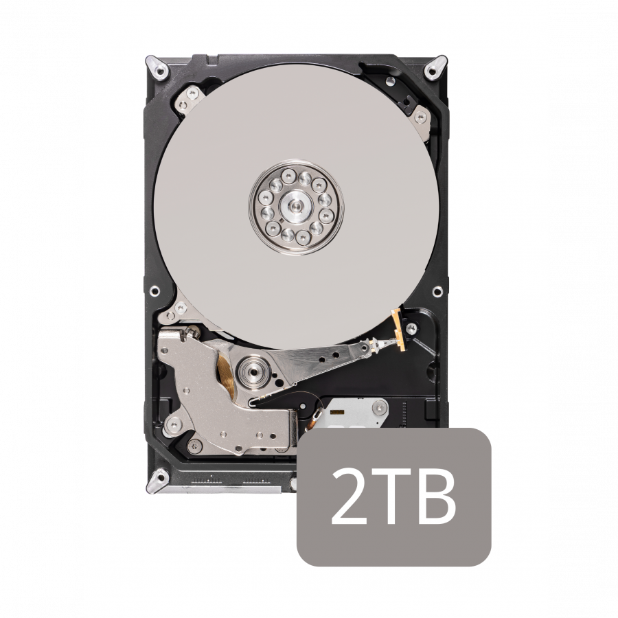 2TB SATA HDD- Factory Recertified (2-year warranty)