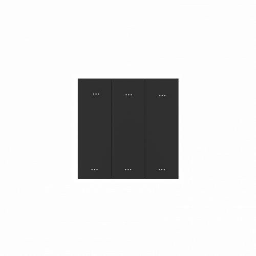 6-buttom Scene Panel Black (Battery Powered）