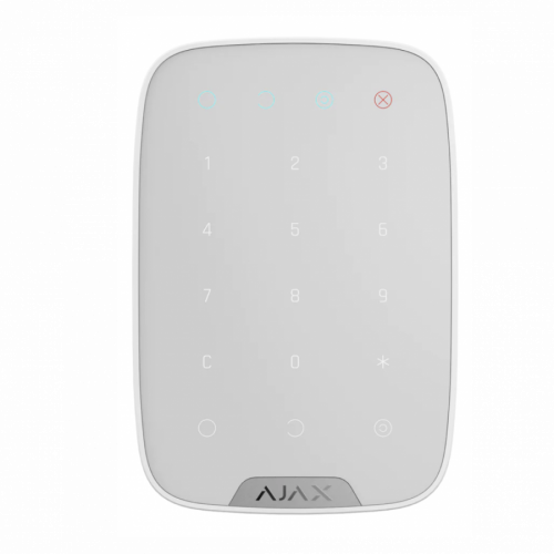 AJAX KeyPad, Two-way wireless keypad White