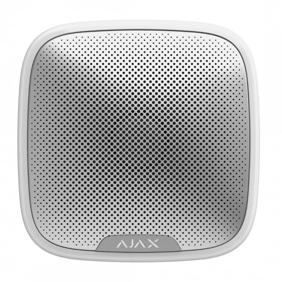 AJAX StreetSiren, Wireless outdoor siren White