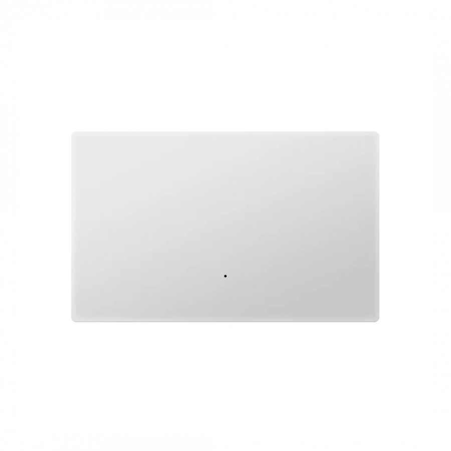 Akubela 1-Gang Key Switch (US/Glass/White)