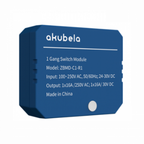 Akubela 1 Gang Switch Module