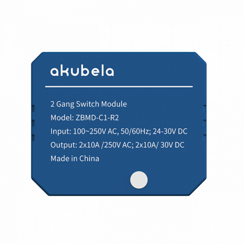 Akubela 2 Gang Switch Module