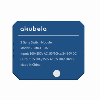 Akubela 2 Gang Switch Module sm