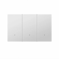 Akubela 3-Gang Key Switch (US/Glass/White) sm