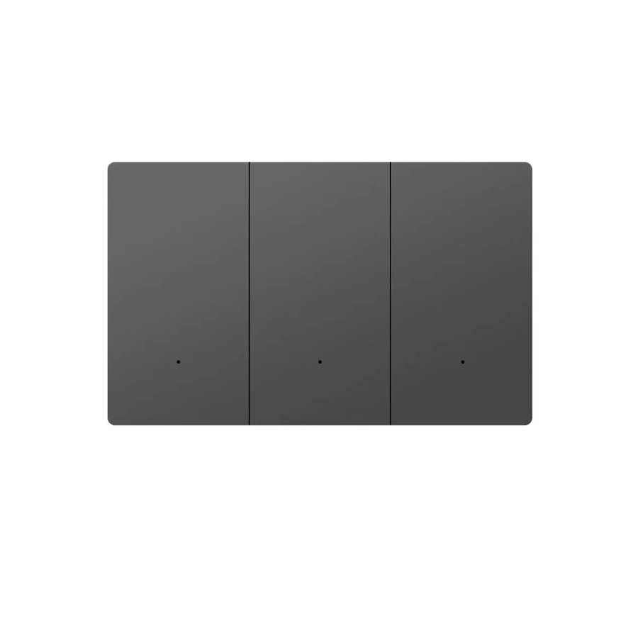 Akubela 3-Gang Key Switch (US/Metal/Grey)