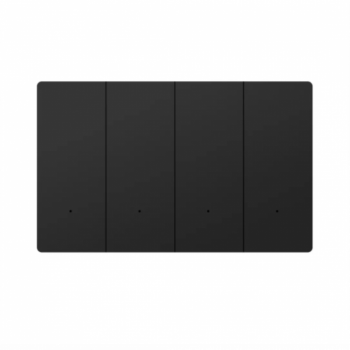 Akubela 4-Gang Key Switch (US/Glass/Black)
