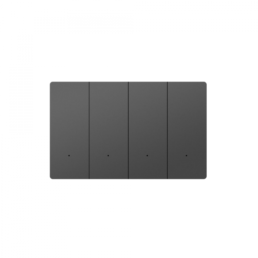 Akubela 4-Gang Key Switch (US/Metal/Black)