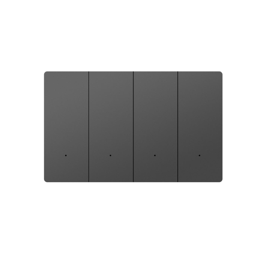 Akubela 4-Gang Key Switch (US/Metal/Grey)