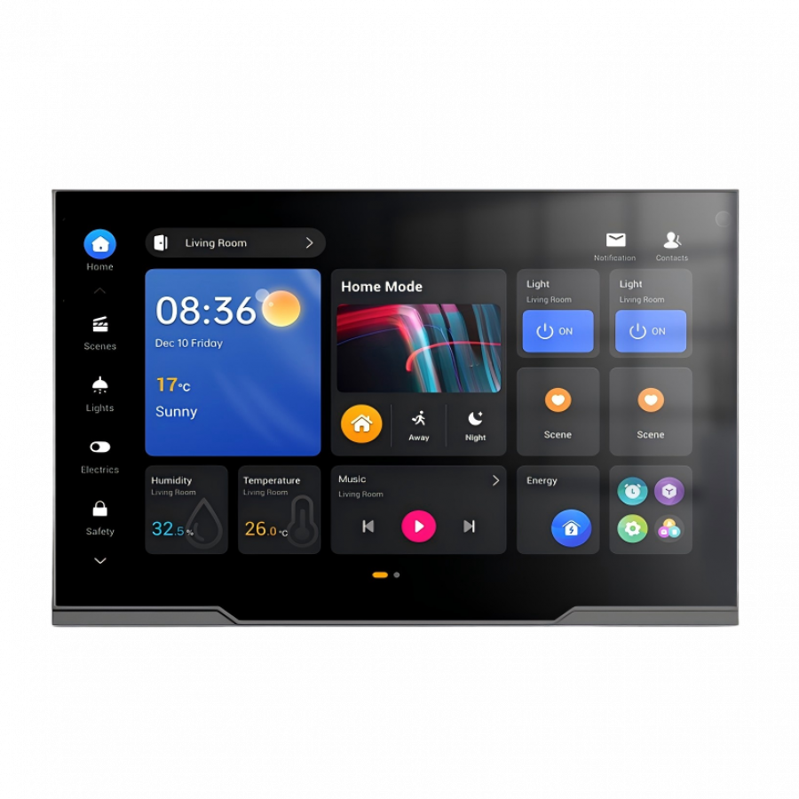 Akubela HyPanel Supreme 12.35 inch touchscreen with metal frame