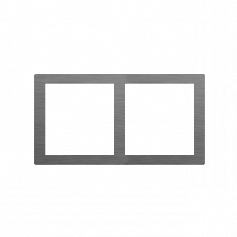 Akubela Plug and Switch Double Frame Socket-D01