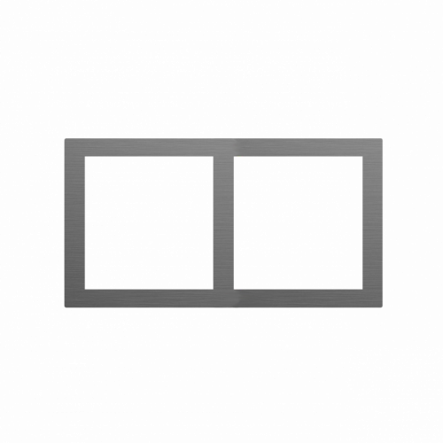 Akubela Plug and Switch Double Frame Socket-D01