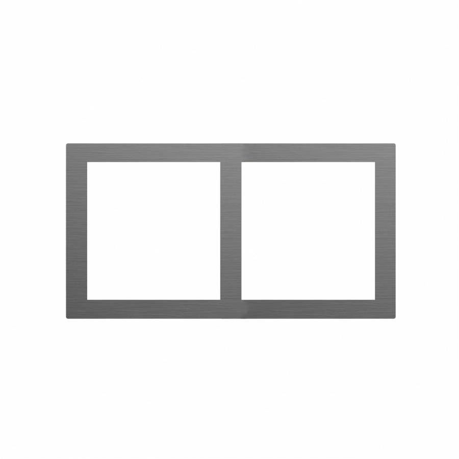 Akubela Plug and Switch Double Frame Socket-D02