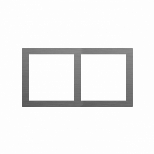 Akubela Plug and Switch Double Frame Socket-D02