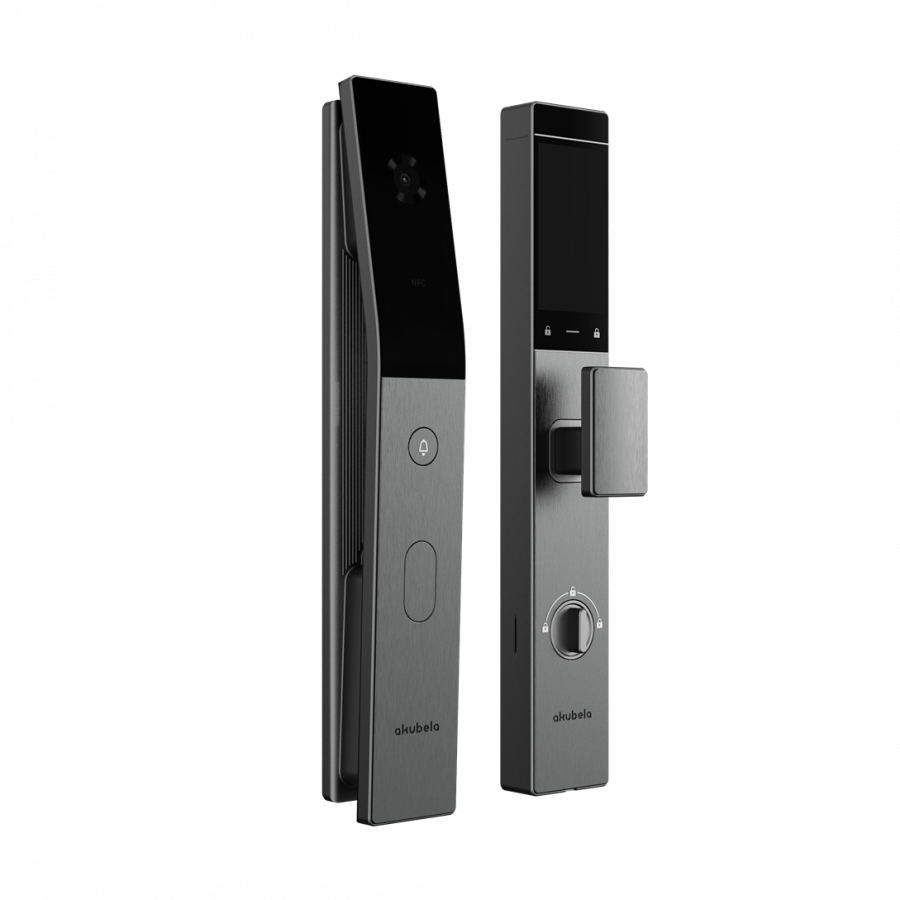 Akubela SL60 Smart Door Lock-WIFI-Dark Grey