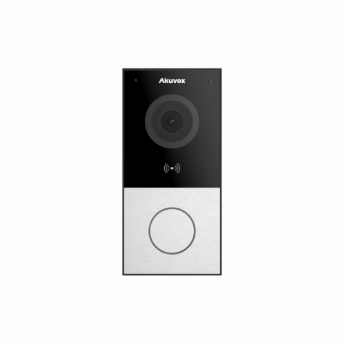 AKUVOX 2-wire SIP Intercom with one Button (Video & Card reader)