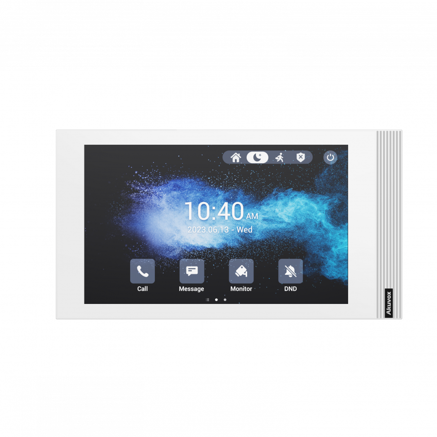 Akuvox-SIP Indoor Monitor(Linux Version) 7 inch - No wifi （White)