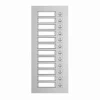 Akuvox Video Intercom 12 Nametag Mudule-In wall sm