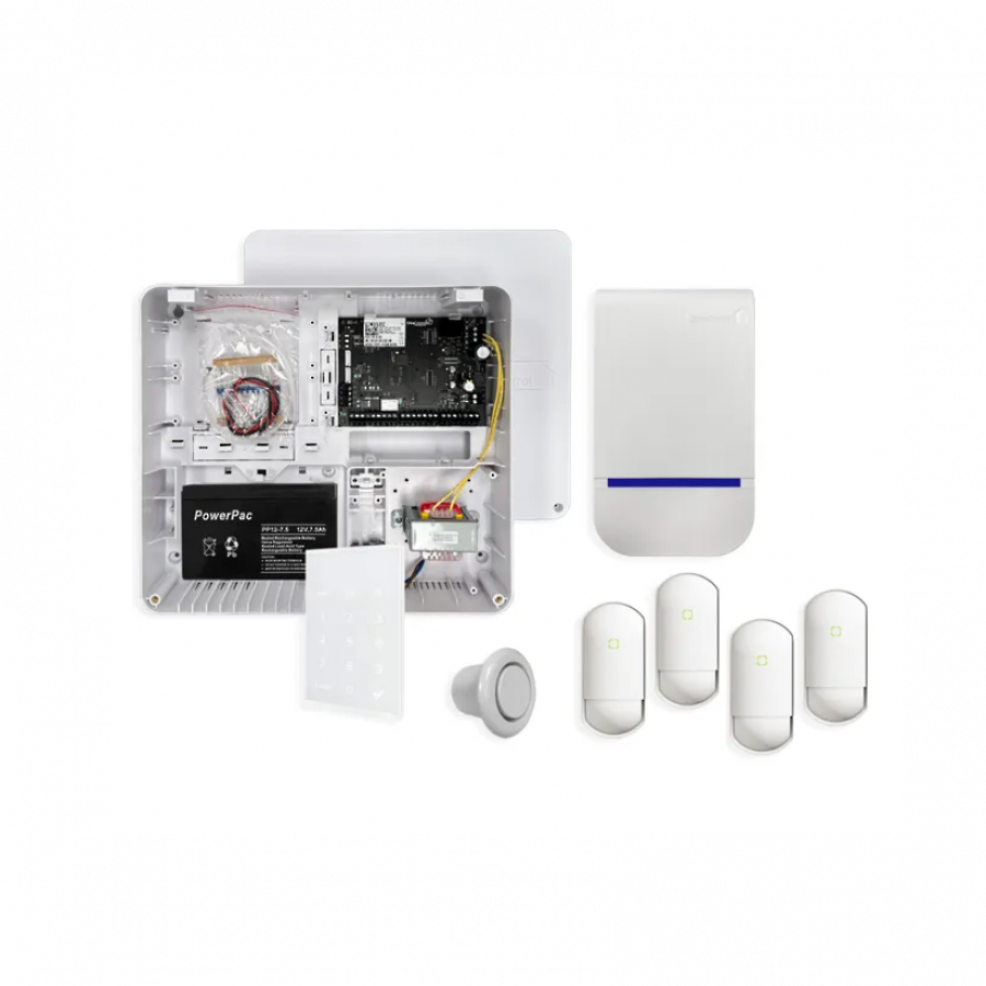 Arrowhead Alarm kit & EC-KP W & 4x sensor (No Cable)