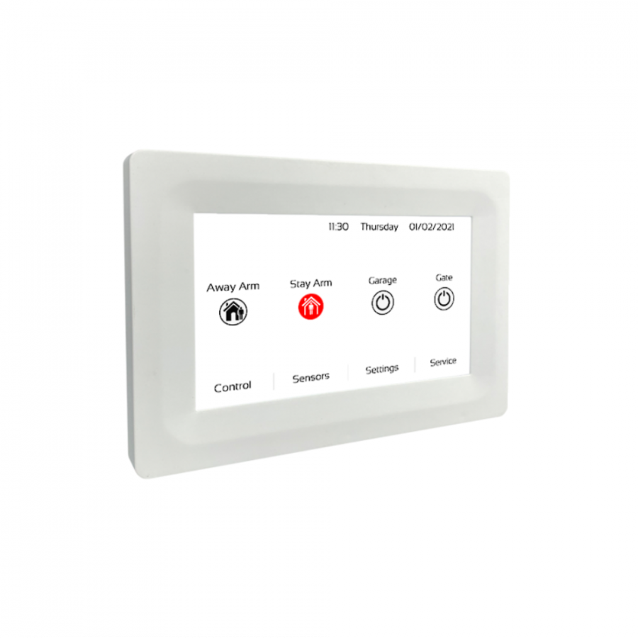 Arrowhead EC-TOUCH W 5 inch Touch Keypad White