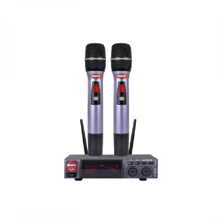 BBS F80D Wireless Microphone System High Performance Audio Karaoke Solution