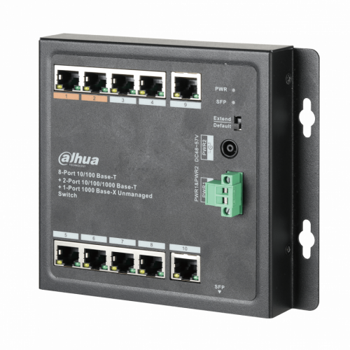 Dahua 11-Port Switch with 8-Port PoE (Unmanaged)