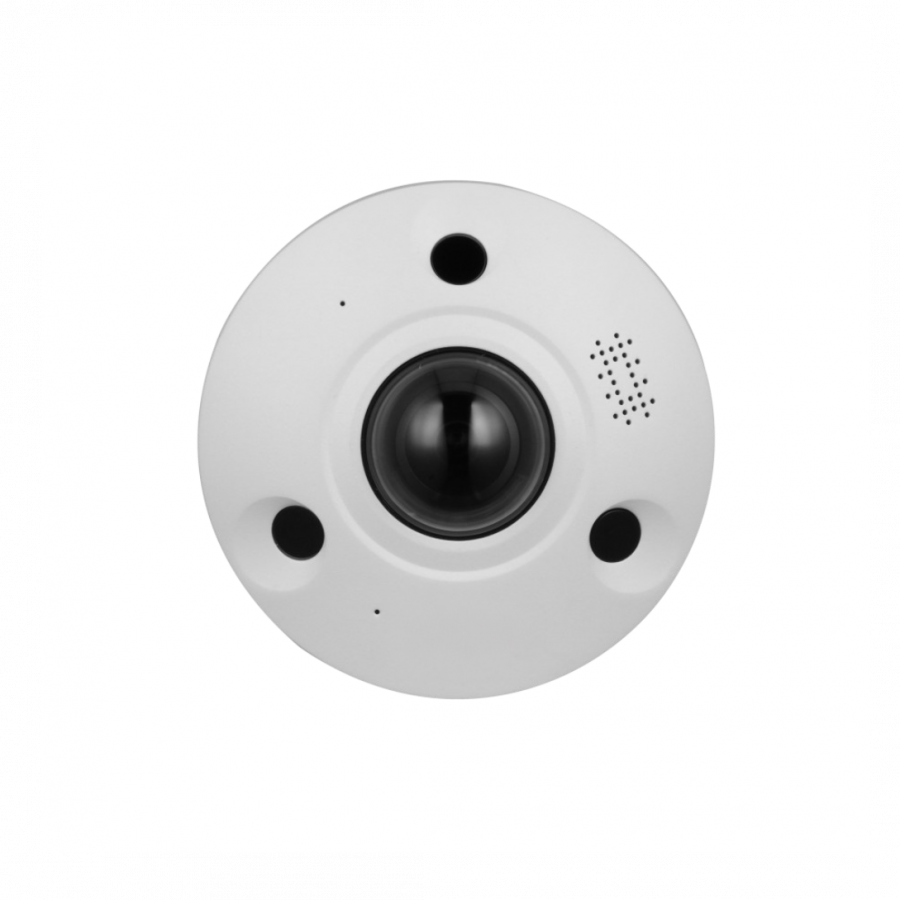 Dahua 12MP IR WizMind Fisheye Network Camera White
