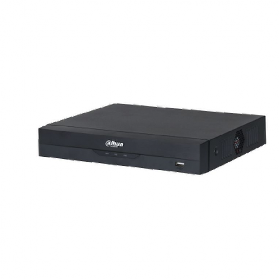 Dahua 4 Channels Compact 1U 4PoE 1HDD WizSense Network Video Recorder with 2TB HDD