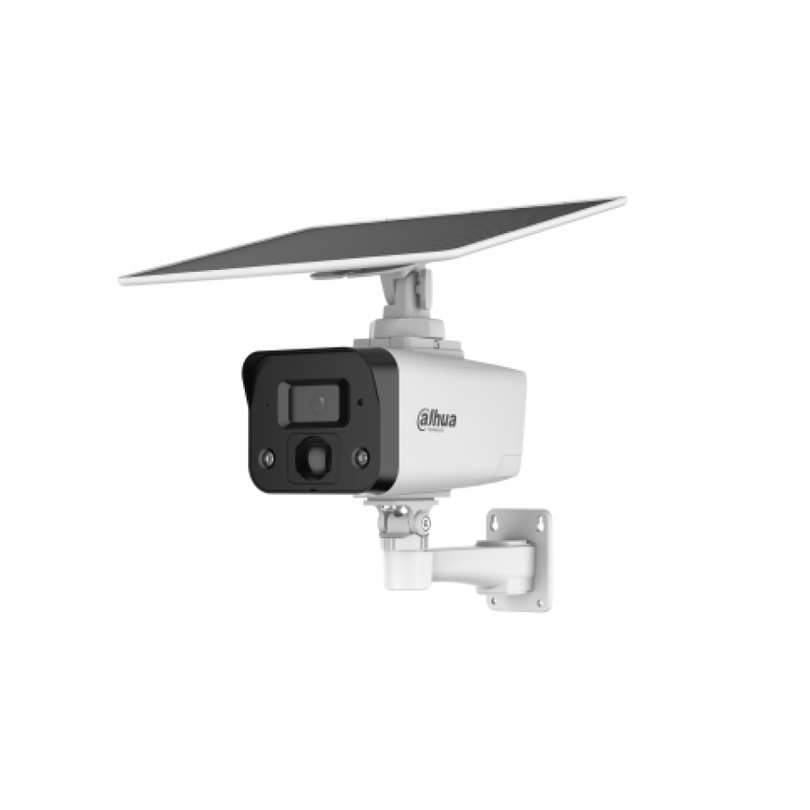 Dahua 4MP Smart Dual Light Fixed-focal Bullet 4G 128GB SD Solar Power Network Camera
