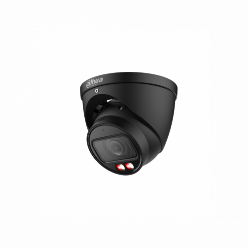 Dahua 6MP Smart Dual Light Fixed-focal Eyeball WizSense Network Camera Black