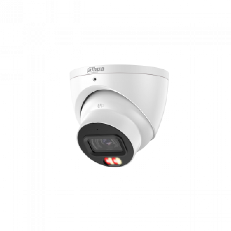 DAHUA 6MP Smart Dual Light Fixed-focal Eyeball WizSense Network Camera White