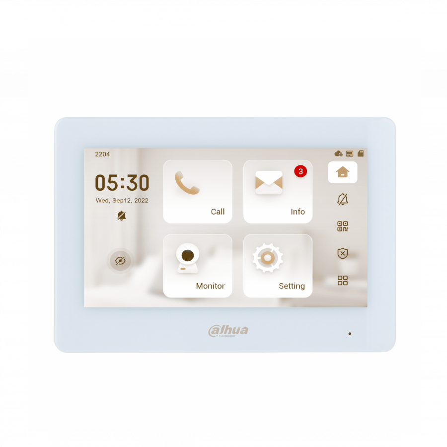 Dahua 7 inch IP & Wi-Fi Indoor Monitor