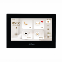 Dahua 7 Inch Touch Screen IP Indoor Monitor Intercom - Black sm