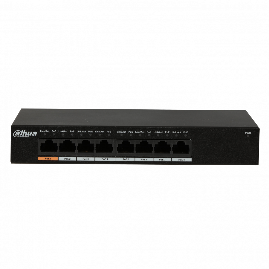 Dahua 8-Port Gigabit Ethernet PoE Switch