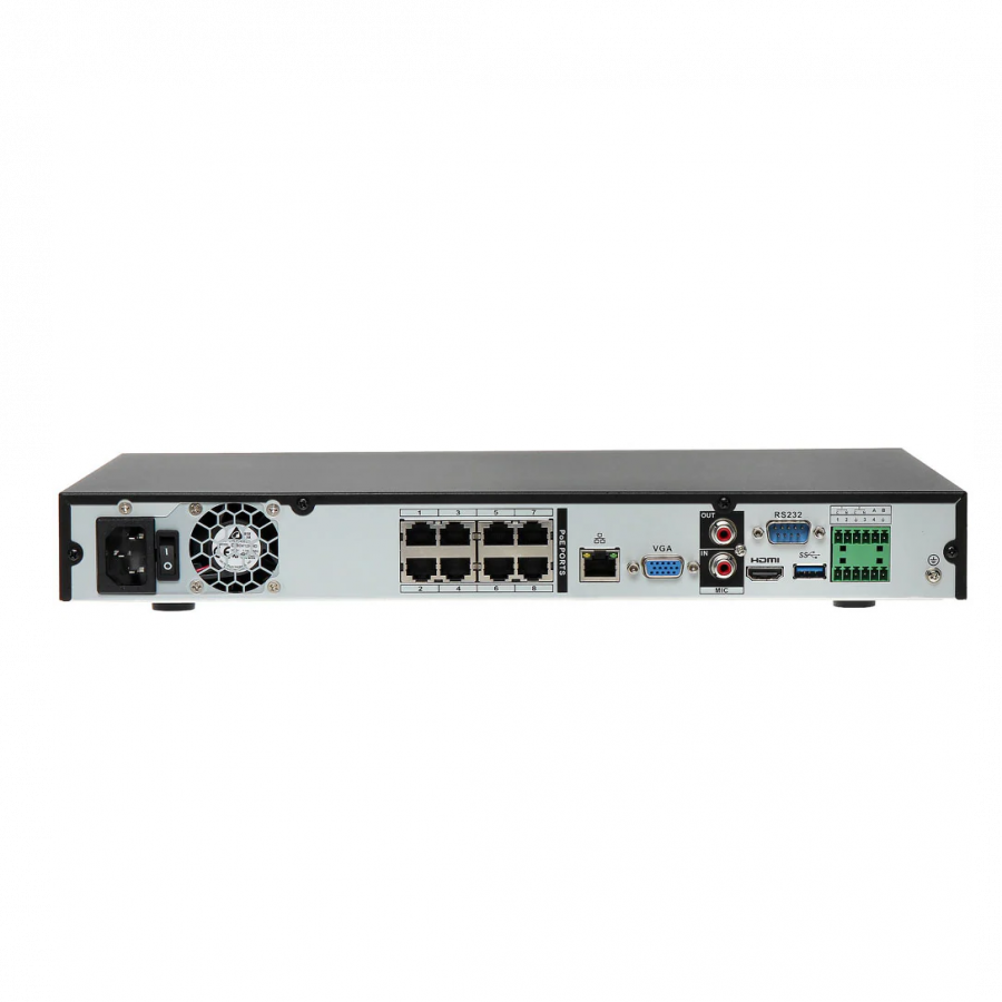 Dahua 8CH 2HDD 1U NETWORK VIDEO RECORDER