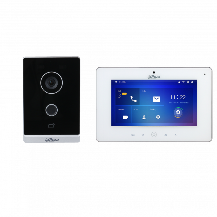 Dahua IP Villa Wi-Fi Door Station & Wi-Fi Indoor Monitor