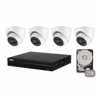 Dahua KIT 4CH NVR 4*5MP with 2TB HDD sm