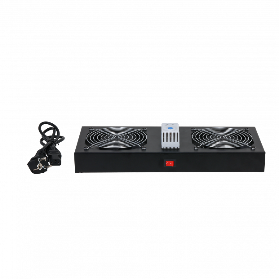 Dahua Two-unit cabinet fan for 6/9/12U cabinet