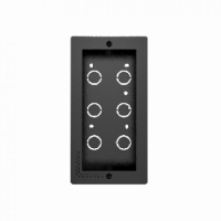 Akuvox E16/A05 in-wall installation kit-Black sm