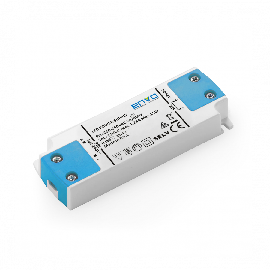 Envo Super Thin LED Diver 15W12V 1.25A