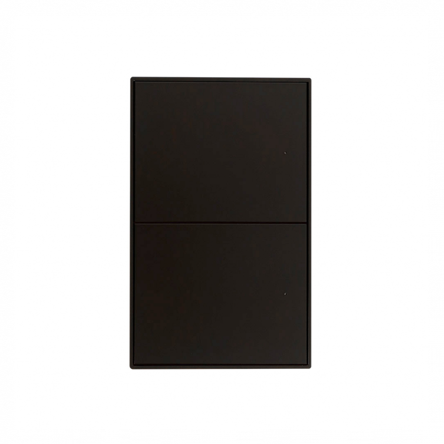 IOT 2 Gang Push Switch-Black