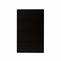 IOT 4 Gang Push Switch-Black sm