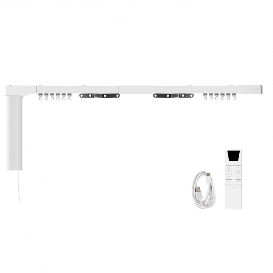 IOT Electric Curtain Motor with Sliding Track 3m