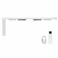 IOT Electric Curtain Motor with Sliding Track 3m Built-in Battery sm