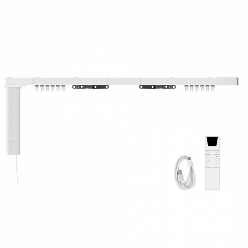 IOT Electric Curtain Motor with Sliding Track 3m