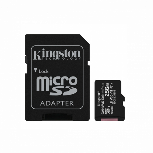 Kingston Canvas Select Plus microSDHC Memory Card - 256GB