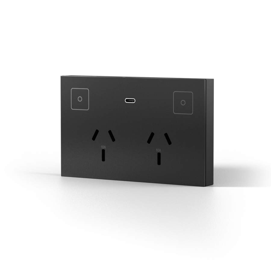 Konec Smart Double Power point K118-2S-GLA-BL-Z