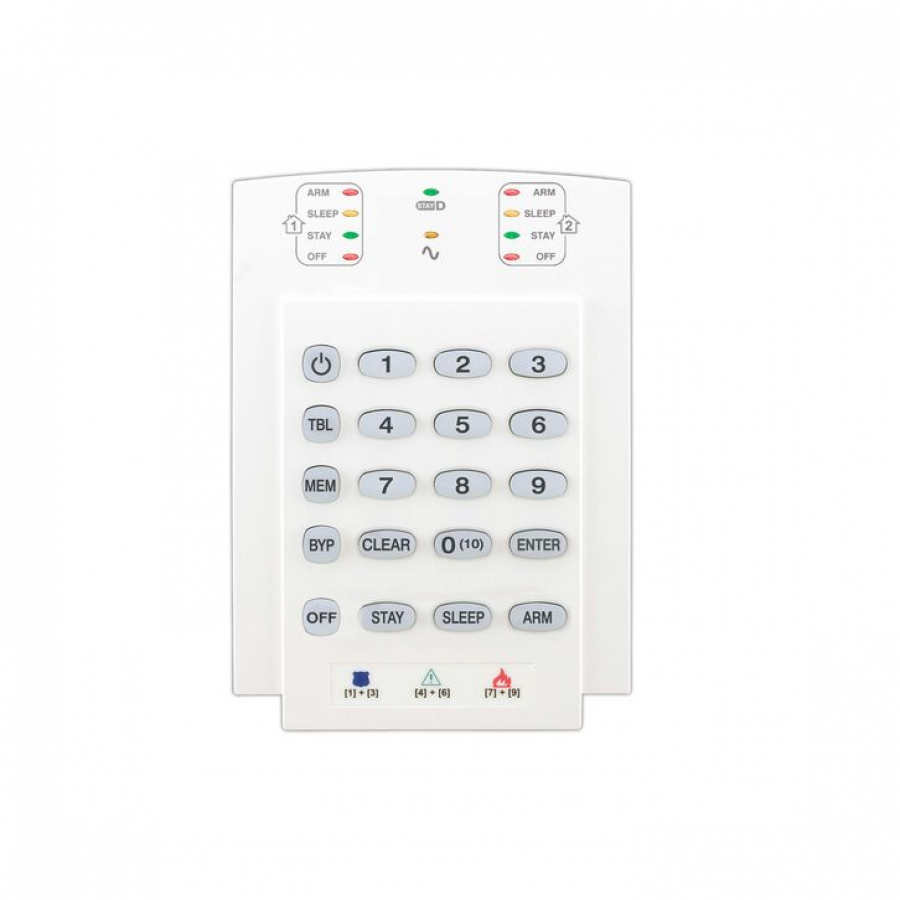 Paradox K10V 10 Zone Vertical LED Keypad